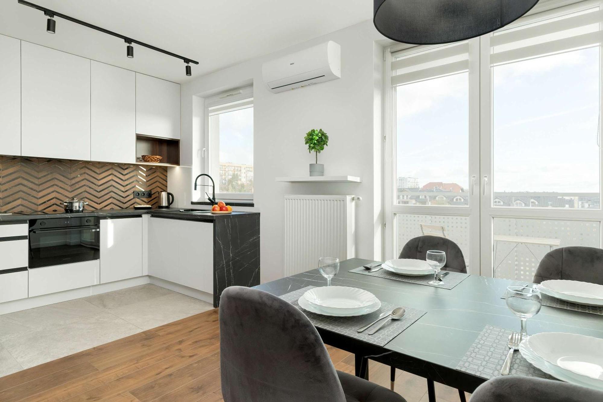 Stylowy Apartament Z Parkingiem Gdansk By Noclegi Renters Экстерьер фото